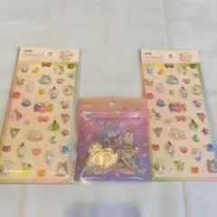 セリア　シール　3点セット