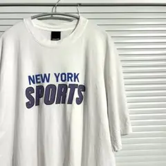 国内入手困難 USA製 Only NY 半袖Tシャツ 白T NEW YORKのサムネイル
