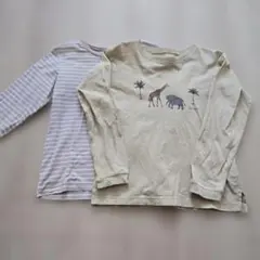 プティマイン　アプレレクール　長袖　Tシャツ　カットソー　130cm