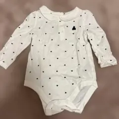 3時間限定早い者勝ち価格！babygap GAP ハート柄長袖ロンパース