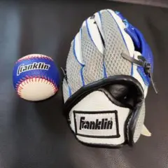 美品フランクリン Franklin 野球グローブ ＆ ボール セット ジュニア用のサムネイル
