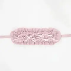 axes femme kawaii プチ リボン ヘッドドレス ピンク フリルのサムネイル