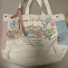 ダッフィ＆フレンズ　 フロム オール オブ アス トートバッグ