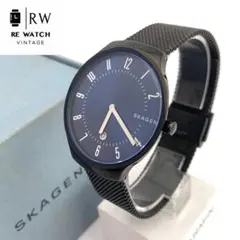 SKAGEN クォーツ SKW6296 腕時計 本体 ブラック 美品 - メルカリ