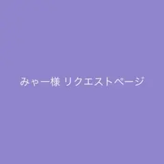 みゃー様 リクエスト 2点 まとめ商品