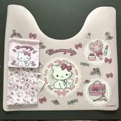 チャーミーキティ トイレマットセット
