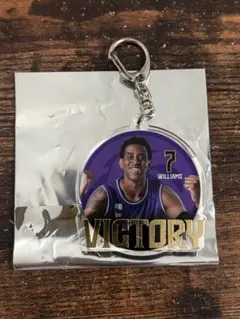 サンロッカーズvictory 箔押しアクリルキーホルダー ウィリアムズ選手 ♯7