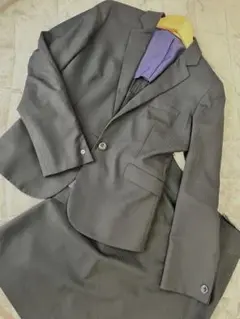 ORIHICA レディースセットアップ　スカートスーツ2点セット　上9号下11号