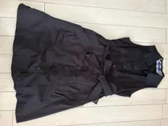 Burberry ブラック ノースリーブ ワンピース