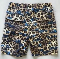 【希少】新品MARK&LONA レオパード柄ショーツ ゴルフパンツ46 水着 希少】新品MARK&LONA レオパード柄ショーツ ゴルフパンツ46 水着