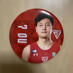 千葉ジェッツ マイケル・オウ 選手番号7 バッジ