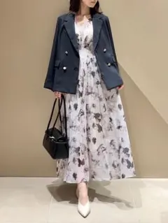 SALE☆新品未使用タグ付 自由区 コットンエンブロイダリー ジャケット