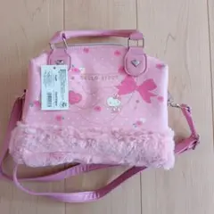 HELLO KITTY ピンク ショルダーバッグ