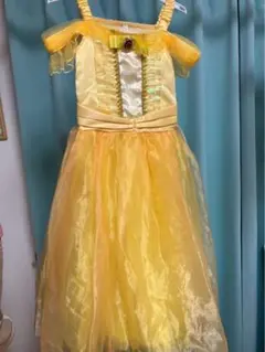 ディズニープリンセス風 黄色ドレス