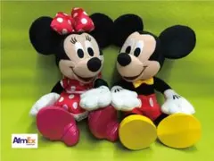 ミッキー＆ミニーのペアぬいぐるみ