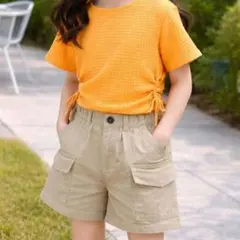 ZARAトップス＋ベージュショートパンツ 2点セット 春夏コーデ まとめ売り