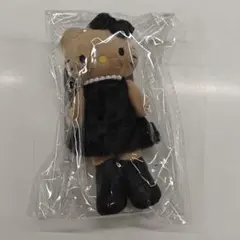 ハローキティ ぬいぐるみ 黒ドレス