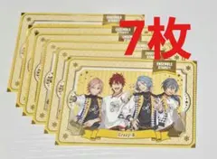 あんスタ　GiGO ノベルティ　箔押しユニットポストカード　Crazy:B