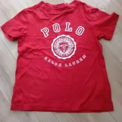 美品　Polo Ralph Lauren 赤 Tシャツ 4T
