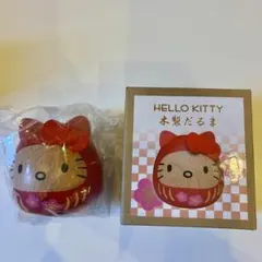 ハローキティ 木製だるま