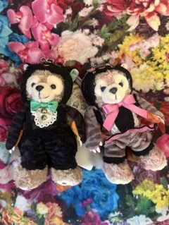 ダッフィー シェリーメイ ぬいぐるみバッジ