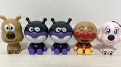 まとめ売り)おっきなアンパンマンマスコット　5体セット