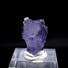 【7.3g】パープルフローライト クラスター 鉱物標本
