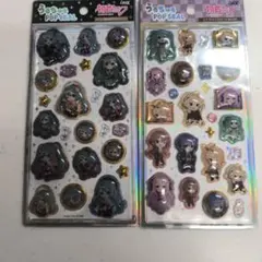 うるちゅるポップシール　初音ミク 2枚セット