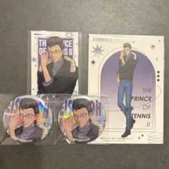 新テニスの王子様 木手永四郎 デコレクション缶バッジ ジャンプ