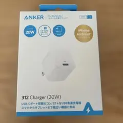 【新品】ANKER 312 Charger (20W)USB-Cポート充電器