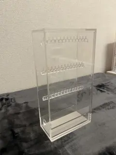 透明アクリル 3段 アクセサリーケース 無印良品