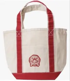 わちふぃーるど　レッド キャンバス　トートバッグ　猫　池田あきこ