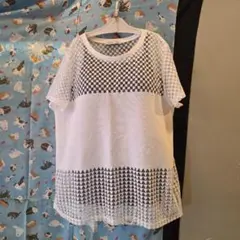 ザラ ZARA デザインTシャツ シースルーのサムネイル