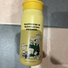 スタバ　ステンレス タンブラー　スヌーピー　イエロー　355ml