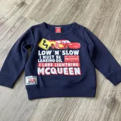 BABY DOLL ベビードール　カーズ　長袖　プリント　トレーナー　100㎝