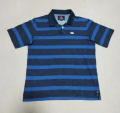Canterbury カンタベリー ポロシャツ 半袖シャツ ボーダーのサムネイル