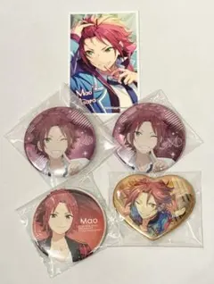 あんスタ 衣更真緒5点セット スタライ&とるパカ&キャラ缶バッジ デコステッカー
