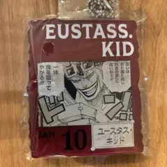 ワンピースベースショップ 一番くじ ユースタス・キッド アクリルブロックチャーム