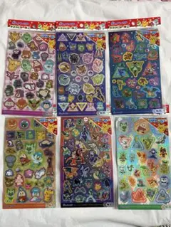 ポケットモンスターキラッとシール2 6種コンプリート　バラ売り✖️