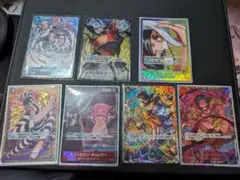 ワンピーベリートレジャーワールド TW2-55〜61 7Rフルコンプ 王下七