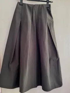 BLENHEIM オリーブ フレアロングスカート