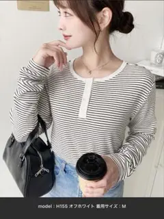 ボーダーロンt Tシャツ