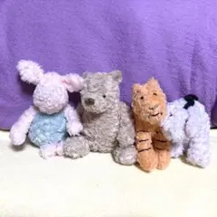 【レア】クラシックプー HeartLand ぬいぐるみ 4体セット Pooh