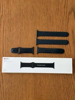 ブラック アップルウォッチ スポーツ バンド 42mm