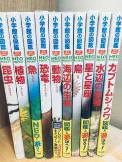 小学館の図鑑NEO POCKET ネオぽけっと 1-10巻 10冊セット