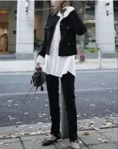 BayBee tight tapered pants(black)