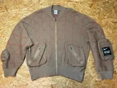 ナイキ × アンダーカバー イタリア製 ニット MA-1 ボンバージャケット