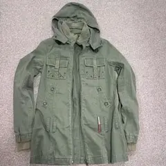 TOMMY GIRL. モッズコート　ミリタリージャケット　160サイズくらい