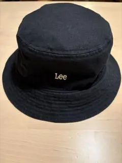 Lee キャップ ブラック ロゴ シンプル 使用1〜2回 男女兼用 58cm