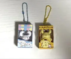サンリオキャラクターズ　チョコボックス　シナモロール　ポムポムプリン　２点セット